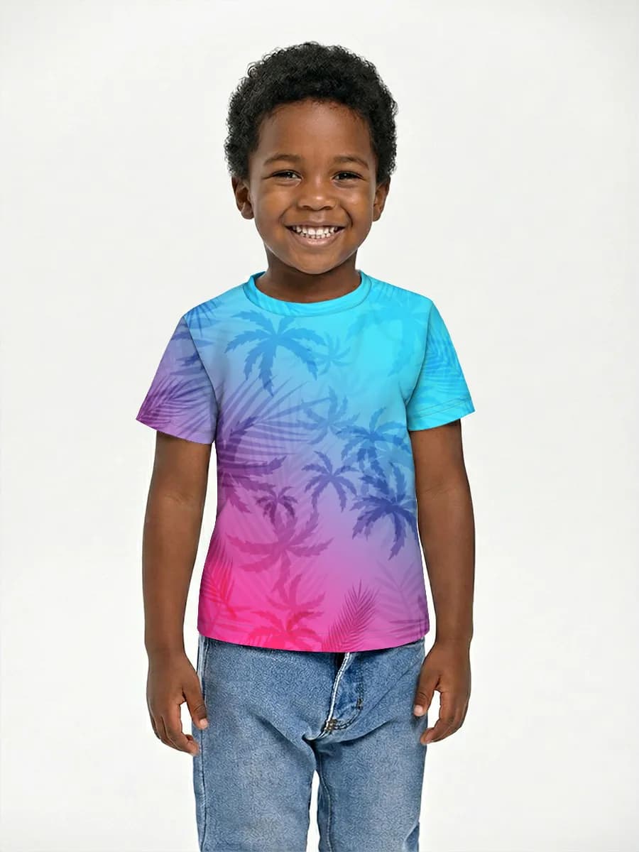 Children's cotton T-shirt (for boys. Copy)