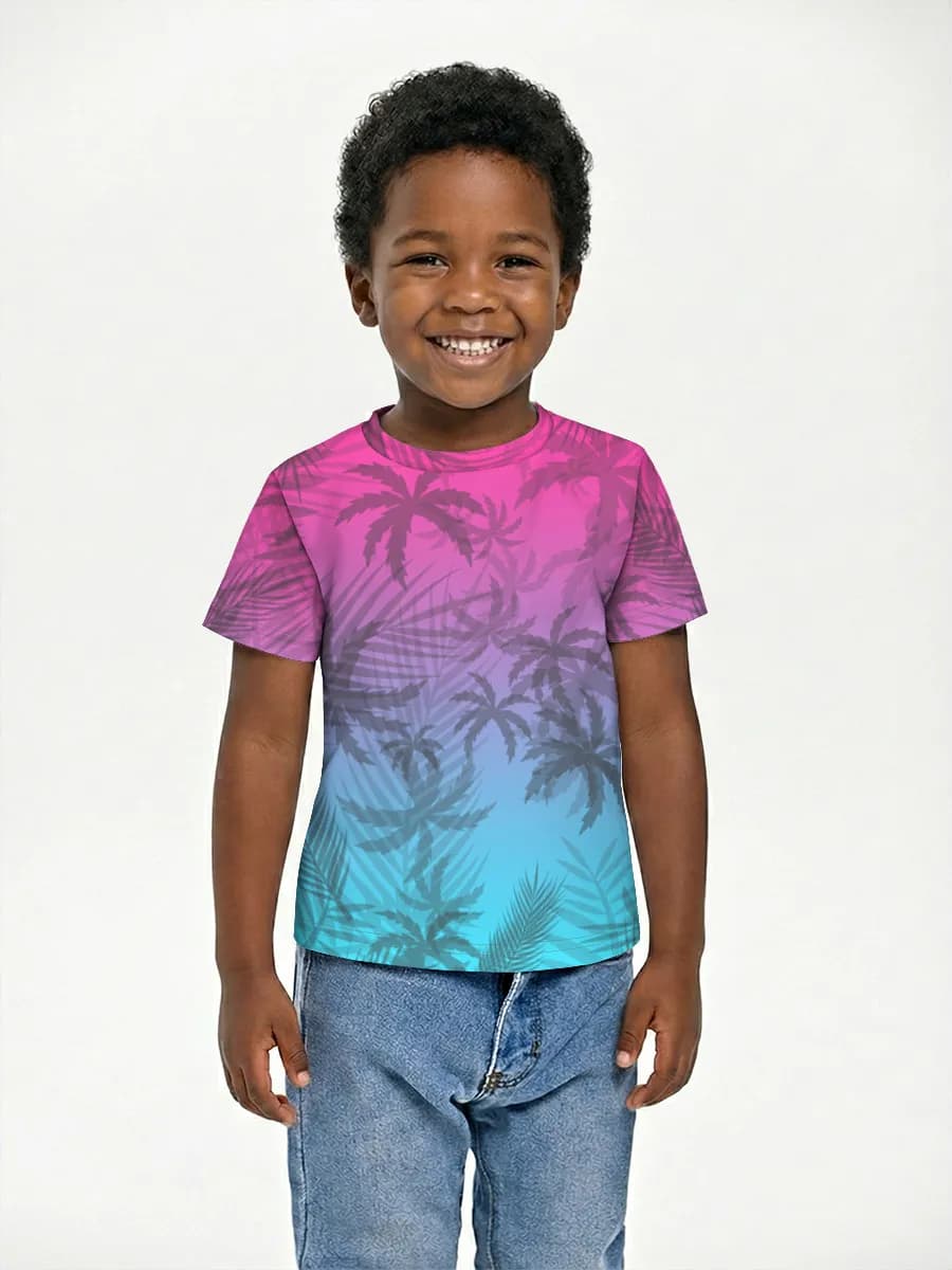 Children's cotton T-shirt (for boys. Copy)