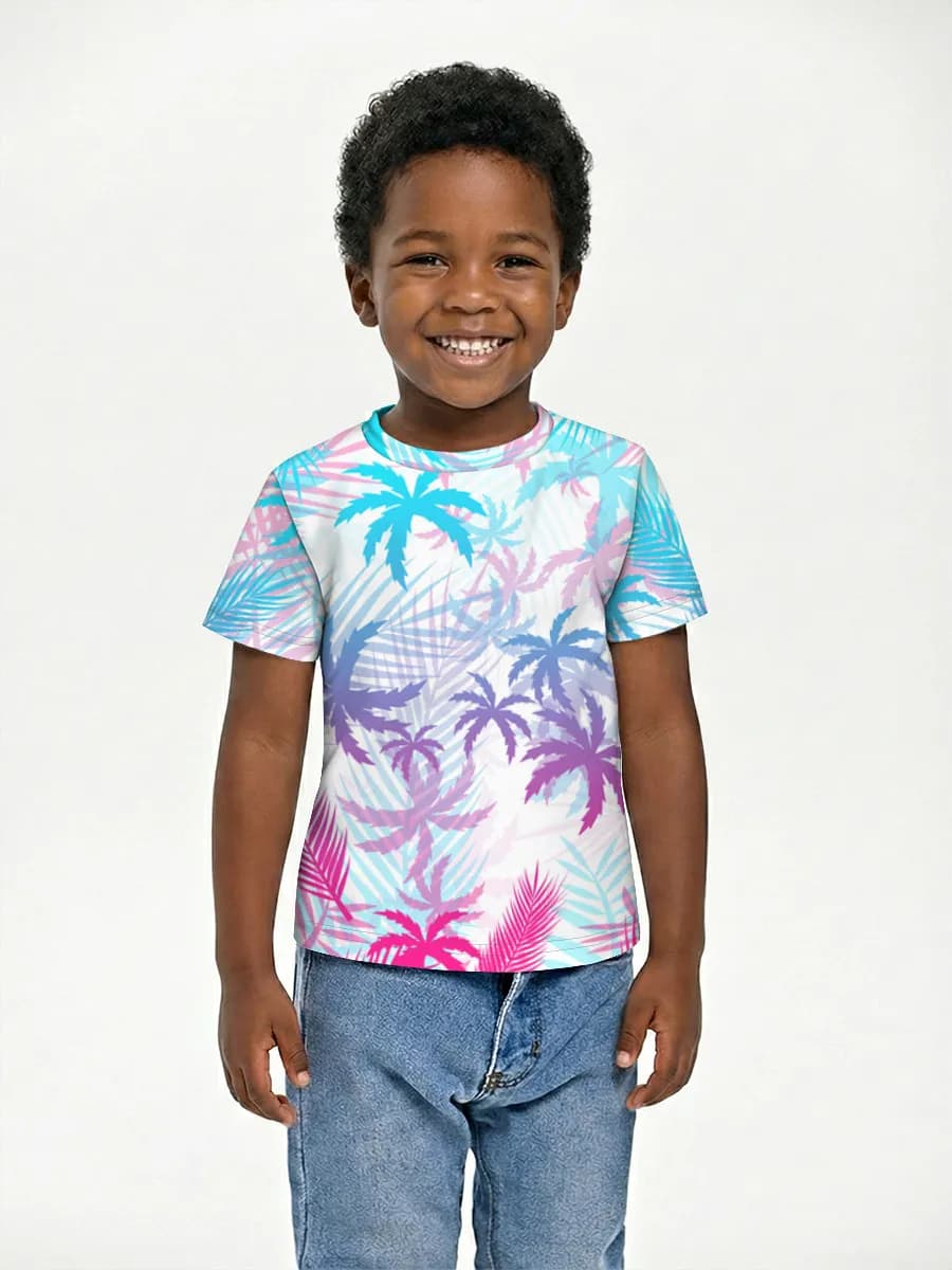 Children's cotton T-shirt (for boys. Copy)