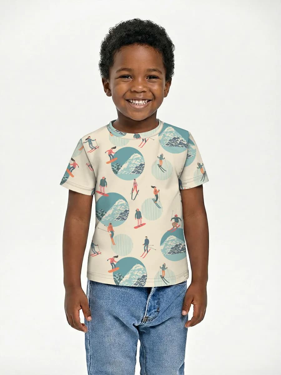 Children's cotton T-shirt (for boys. Copy)