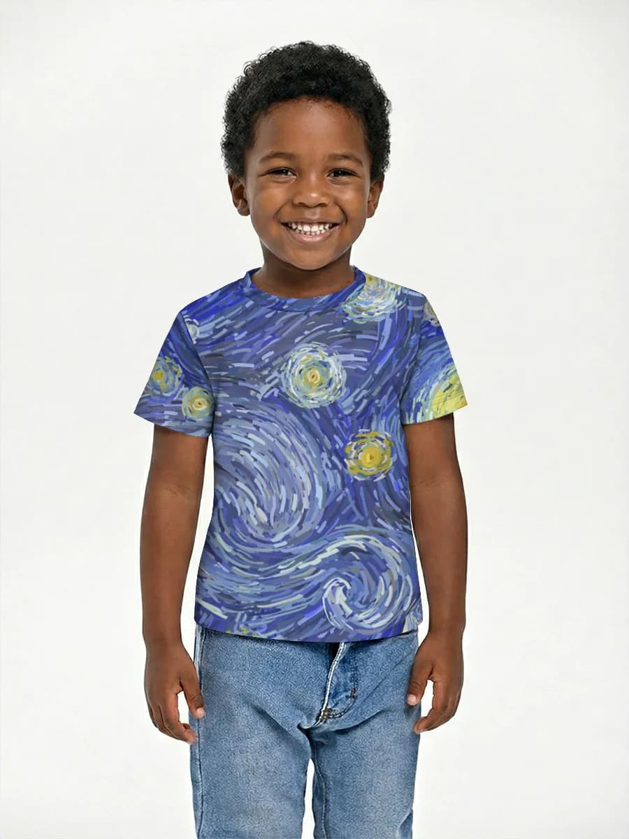 Children's cotton T-shirt (for boys. Copy)