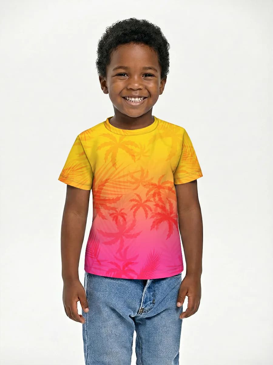 Children's cotton T-shirt (for boys. Copy)