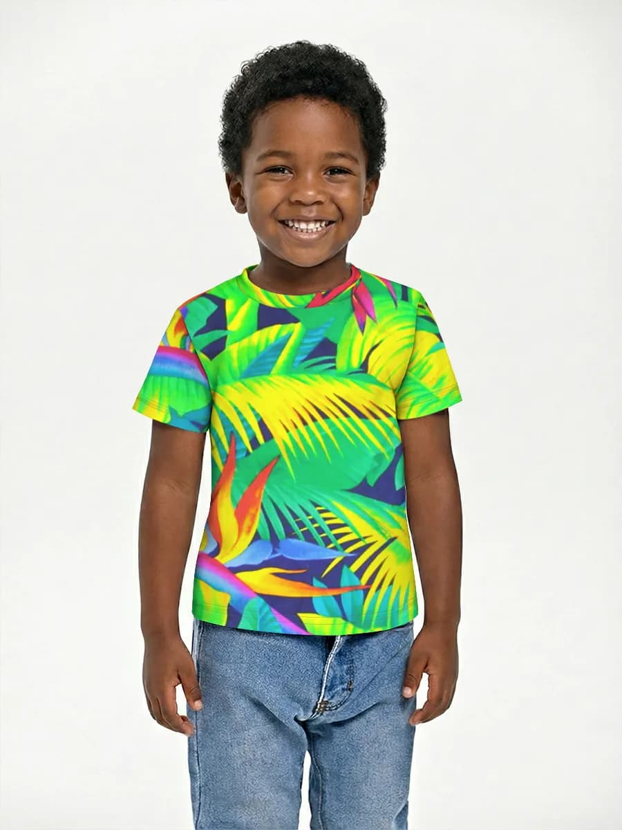 Children's cotton T-shirt (for boys. Copy)