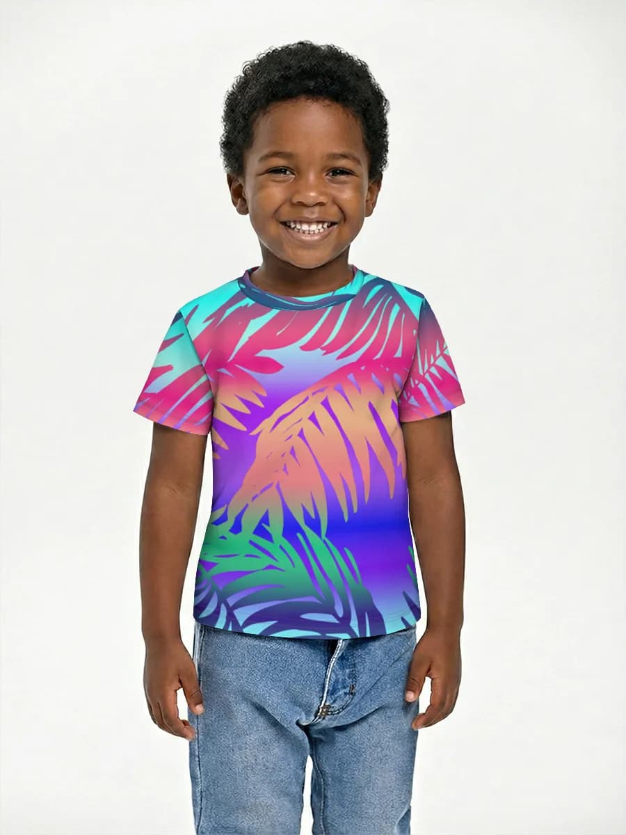 Children's cotton T-shirt (for boys. Copy)