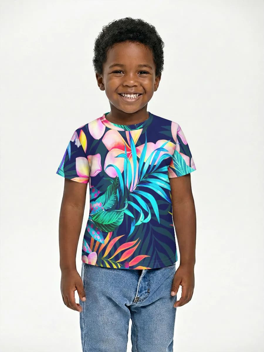 Children's cotton T-shirt (for boys. Copy)