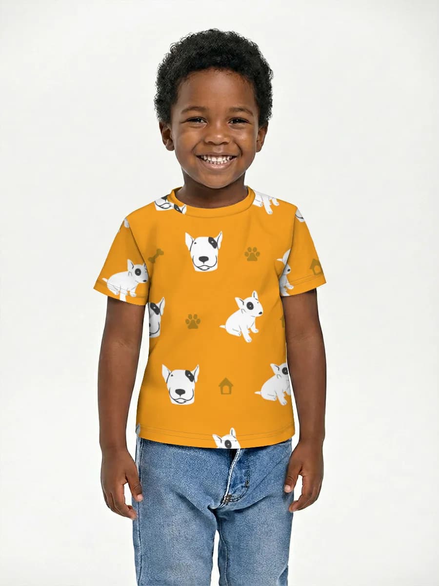 Children's cotton T-shirt (for boys. Copy)