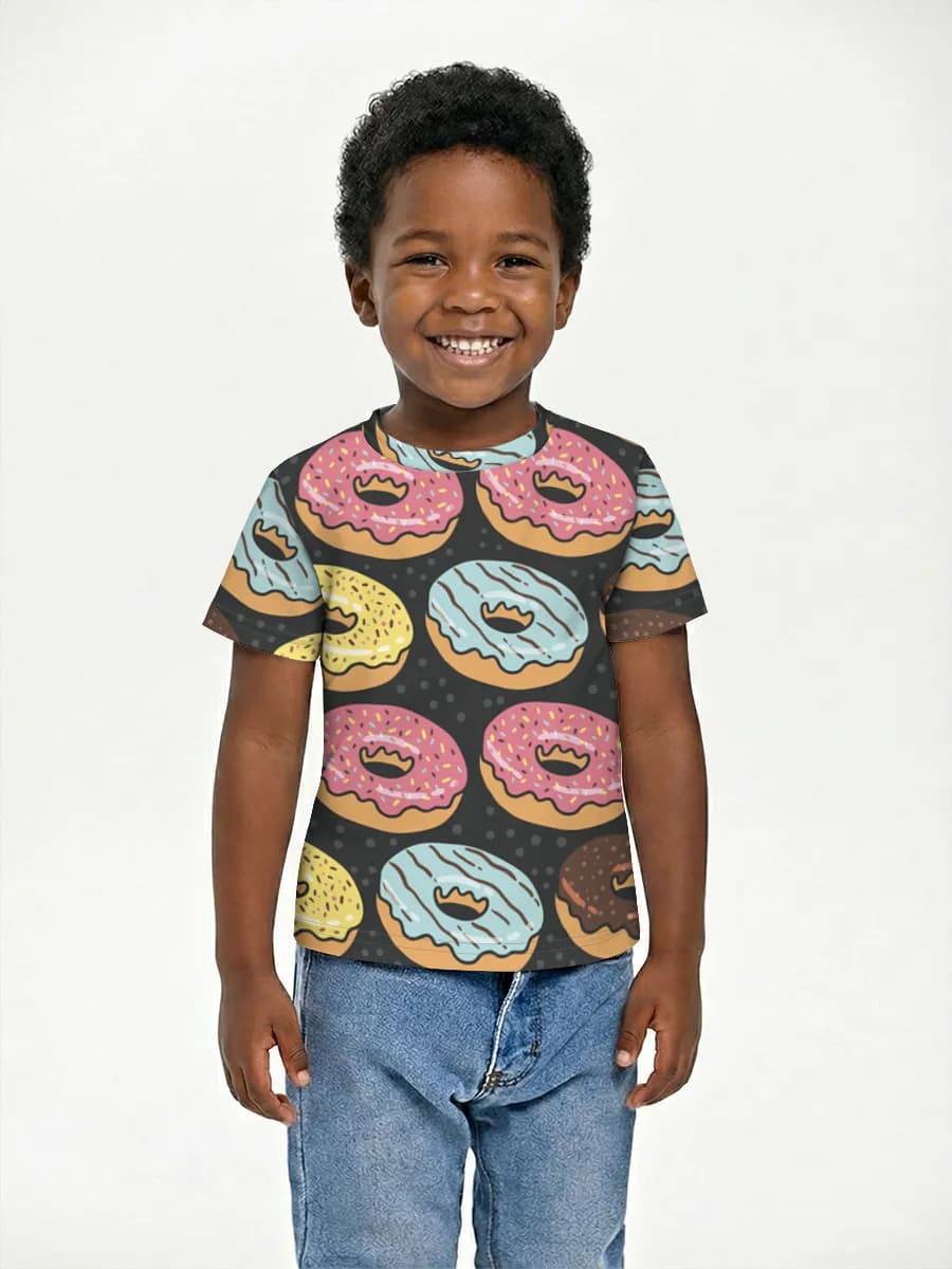 Children's cotton T-shirt (for boys. Copy)