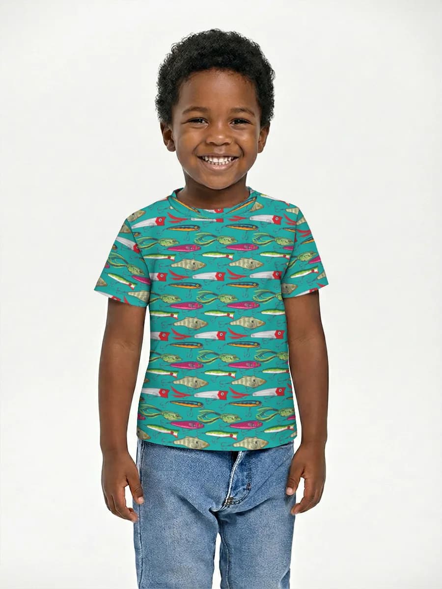 Children's cotton T-shirt (for boys. Copy)