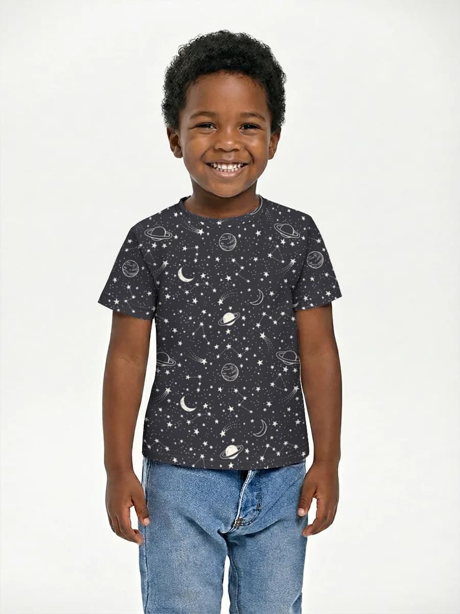 Children's cotton T-shirt (for boys. Copy)