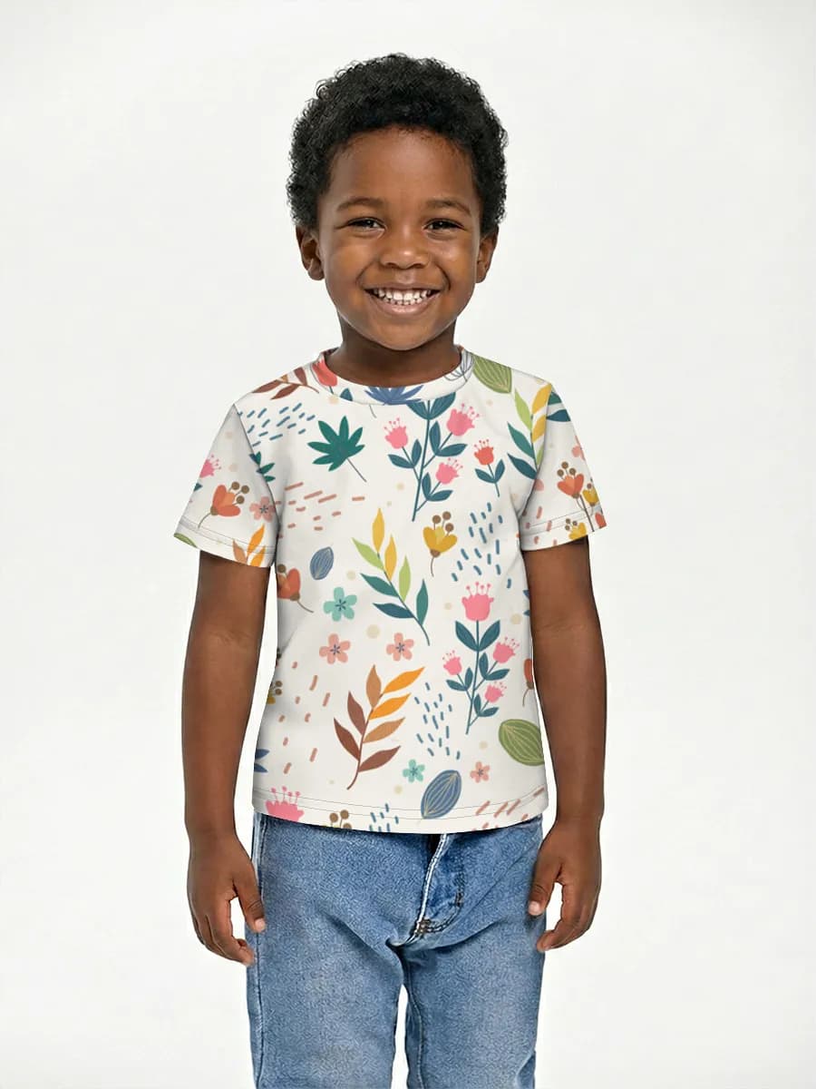 Children's cotton T-shirt (for boys. Copy)