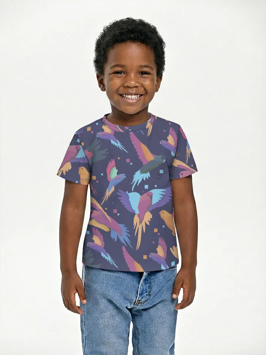 Children's cotton T-shirt (for boys. Copy)