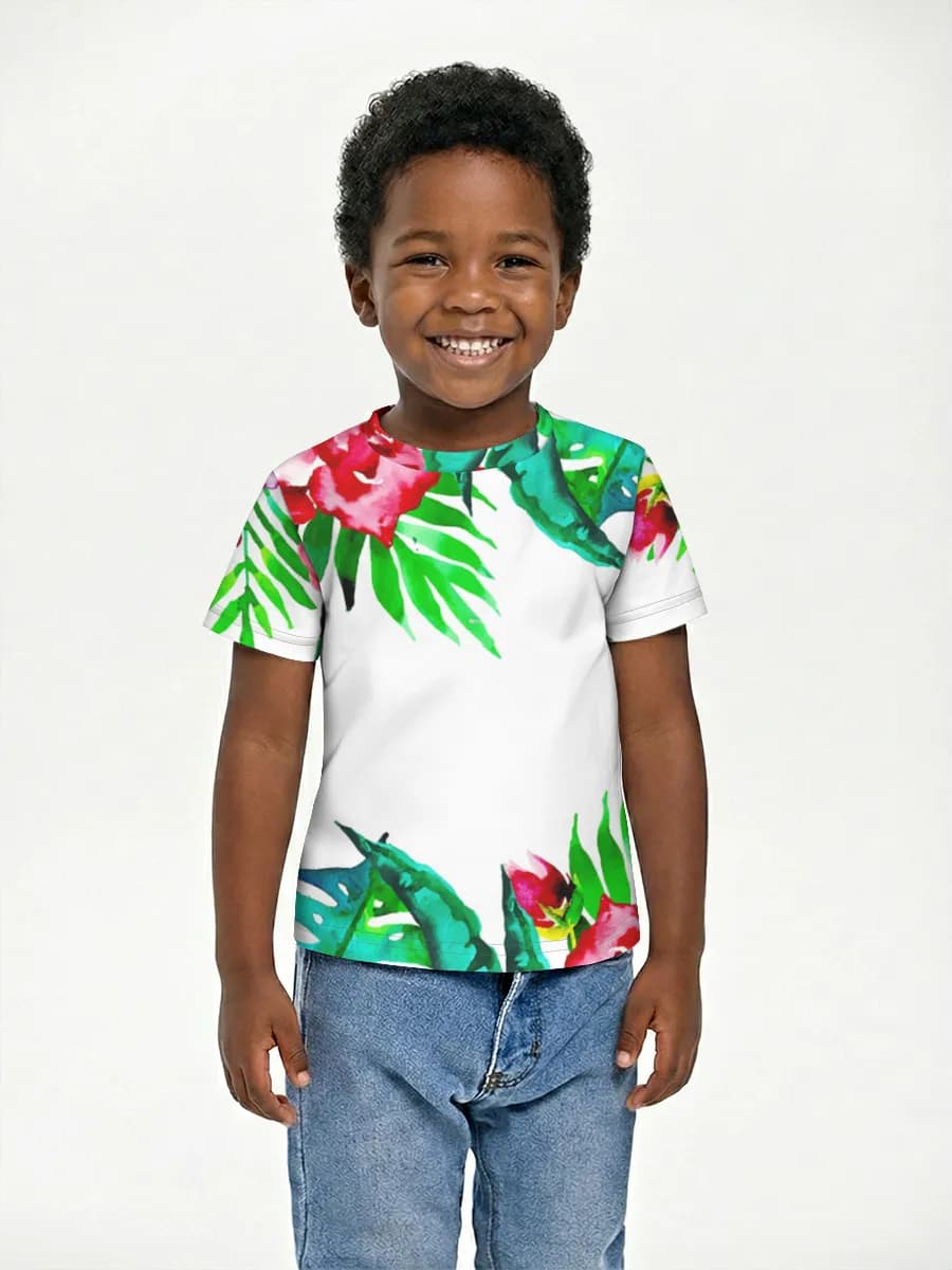 Children's cotton T-shirt (for boys. Copy)