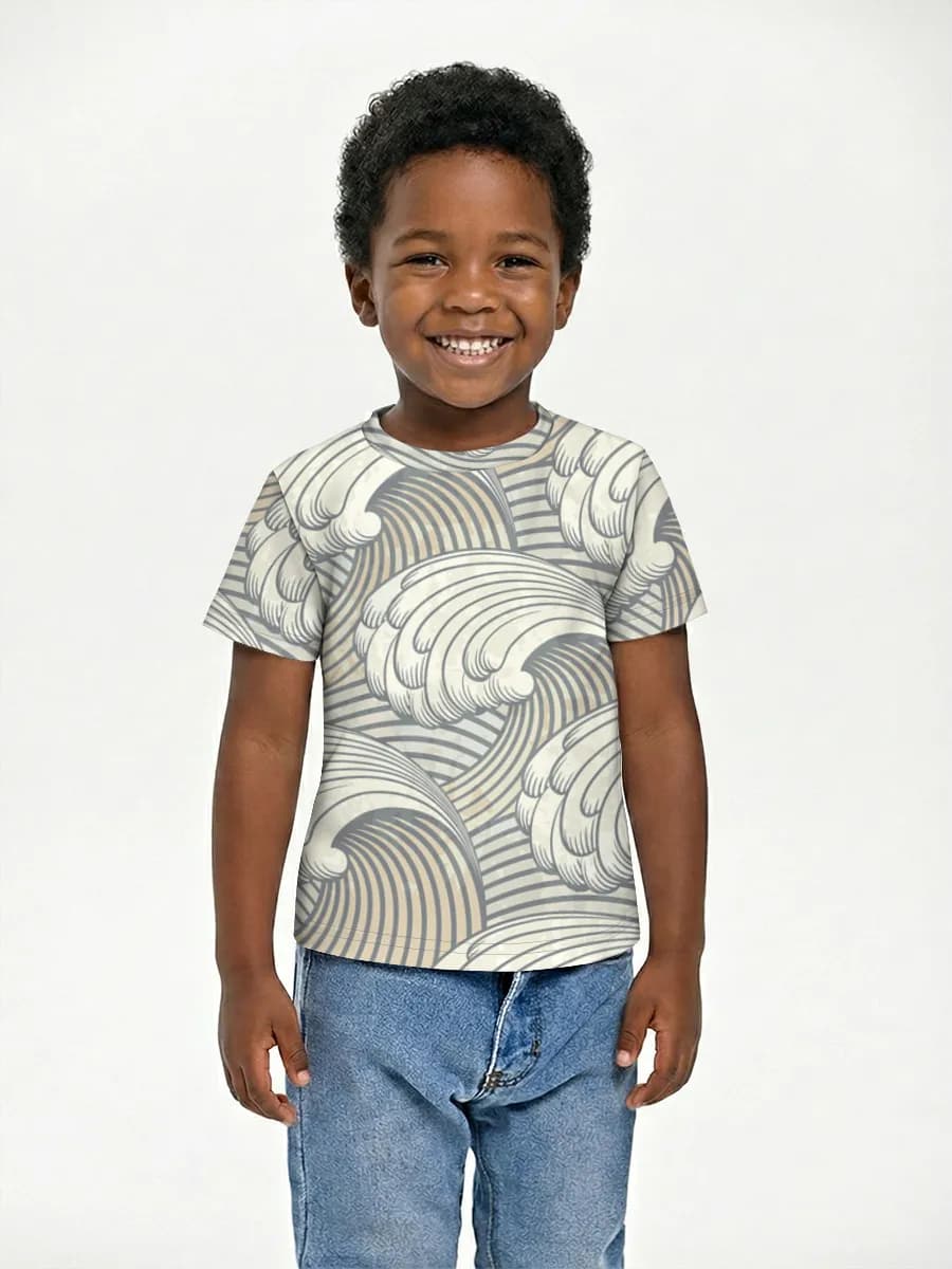 Children's cotton T-shirt (for boys. Copy)
