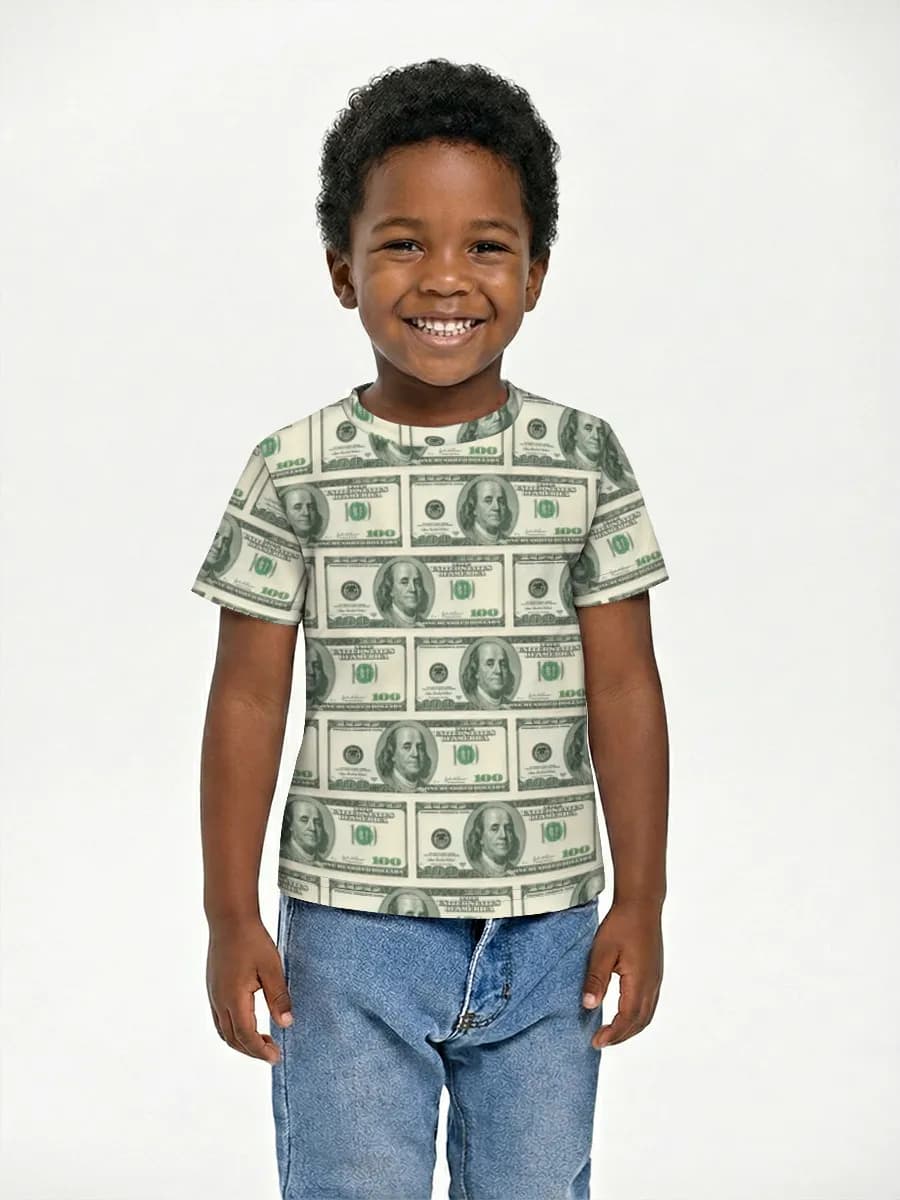 Children's cotton T-shirt (for boys. Copy)