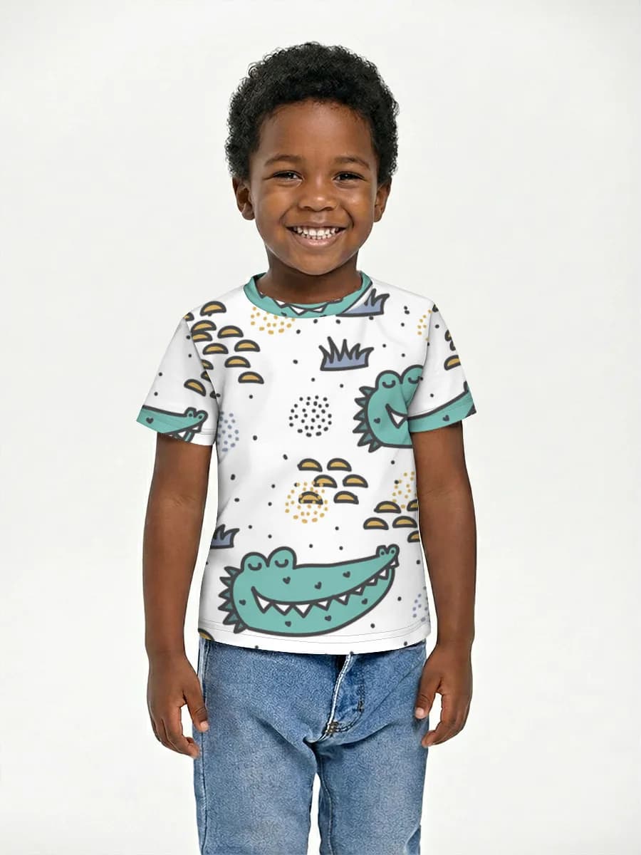 Children's cotton T-shirt (for boys. Copy)