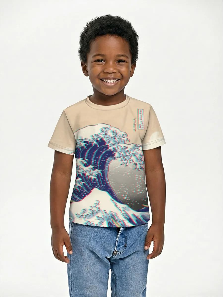 Children's cotton T-shirt (for boys. Copy)
