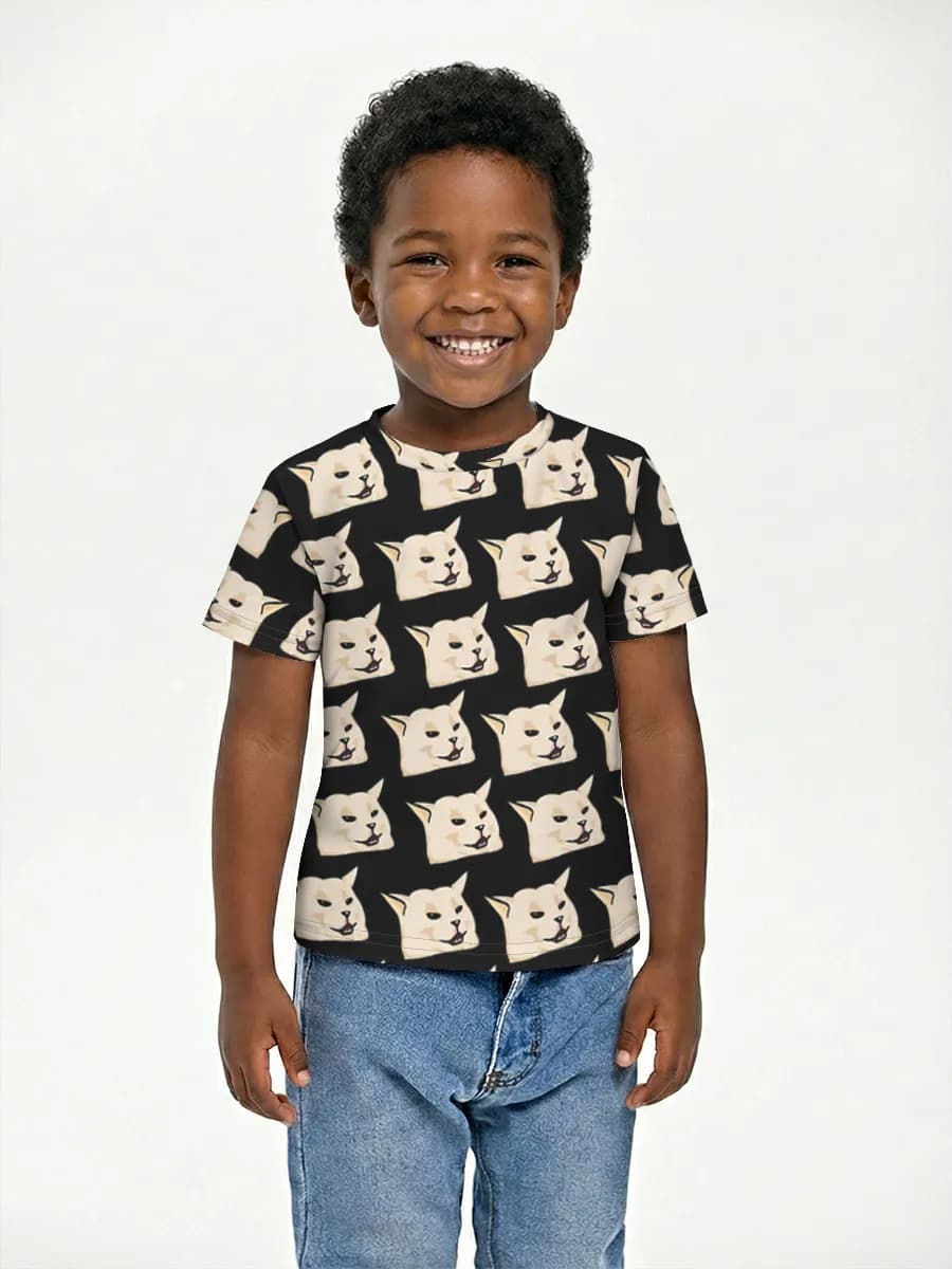 Children's cotton T-shirt (for boys. Copy)
