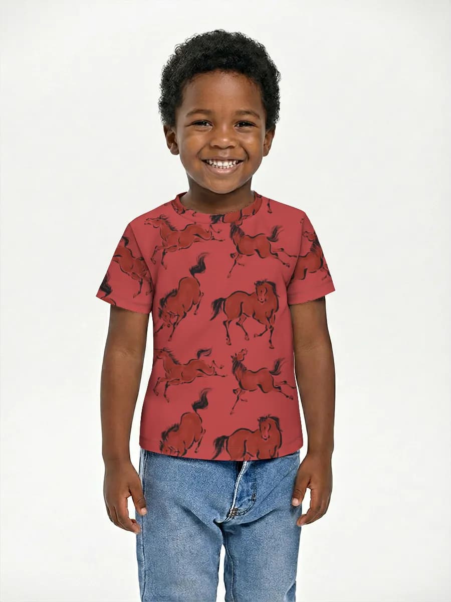 Children's cotton T-shirt (for boys. Copy)