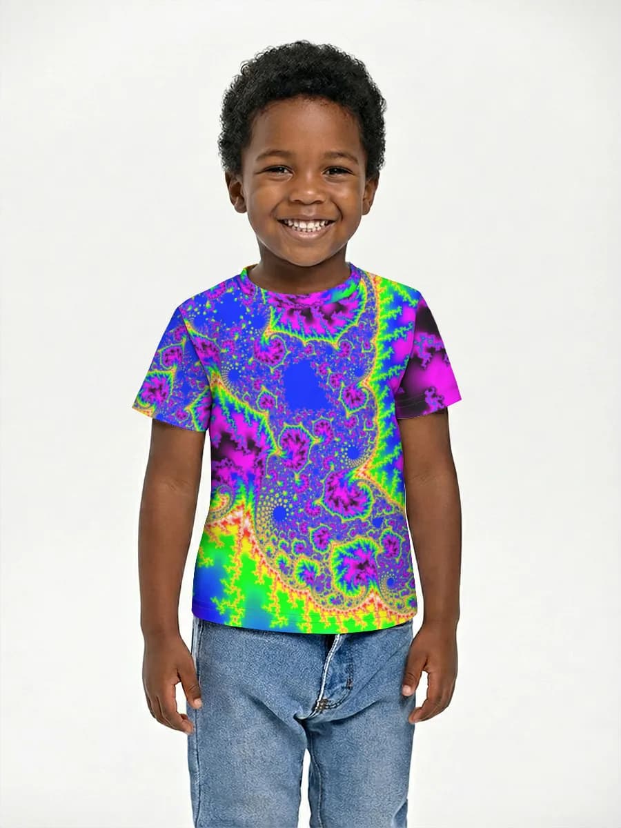 Children's cotton T-shirt (for boys. Copy)