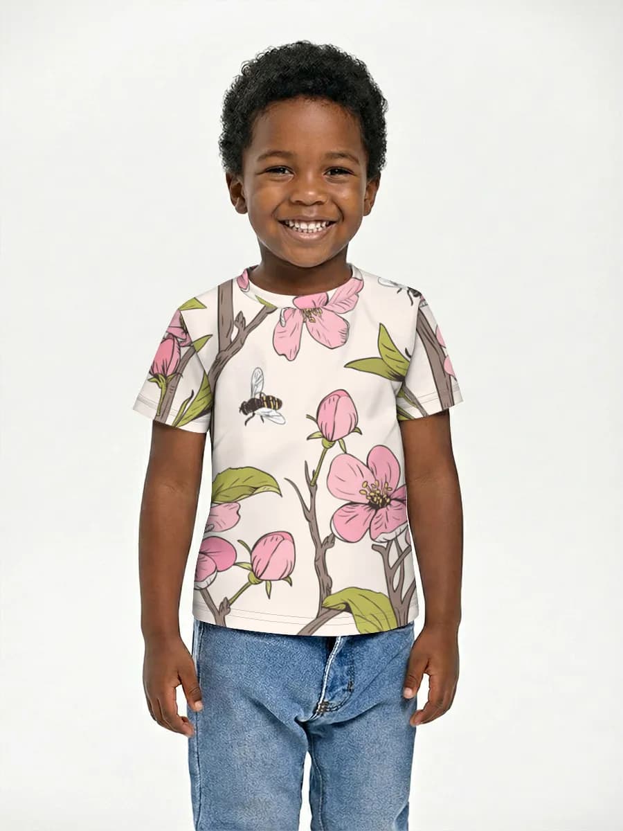 Children's cotton T-shirt (for boys. Copy)