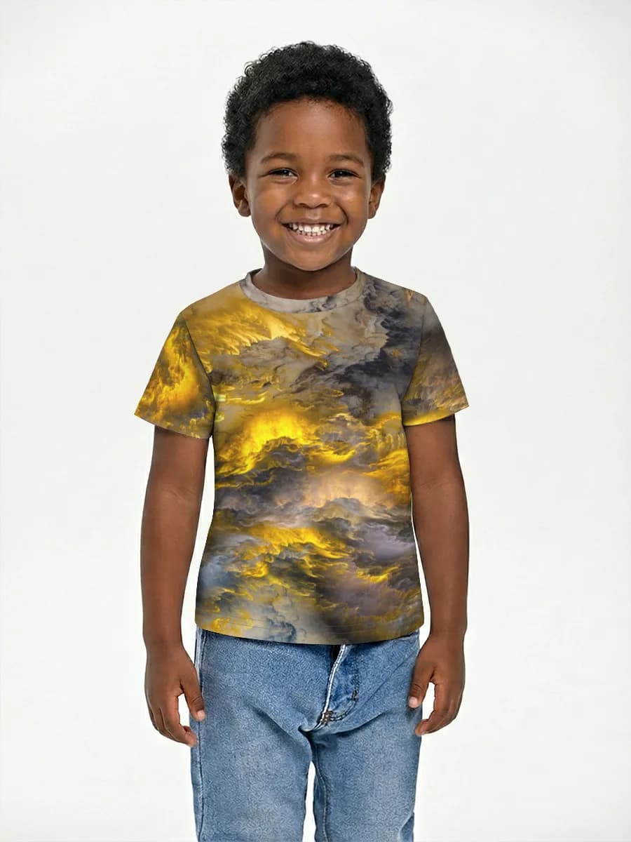 Children's cotton T-shirt (for boys. Copy)