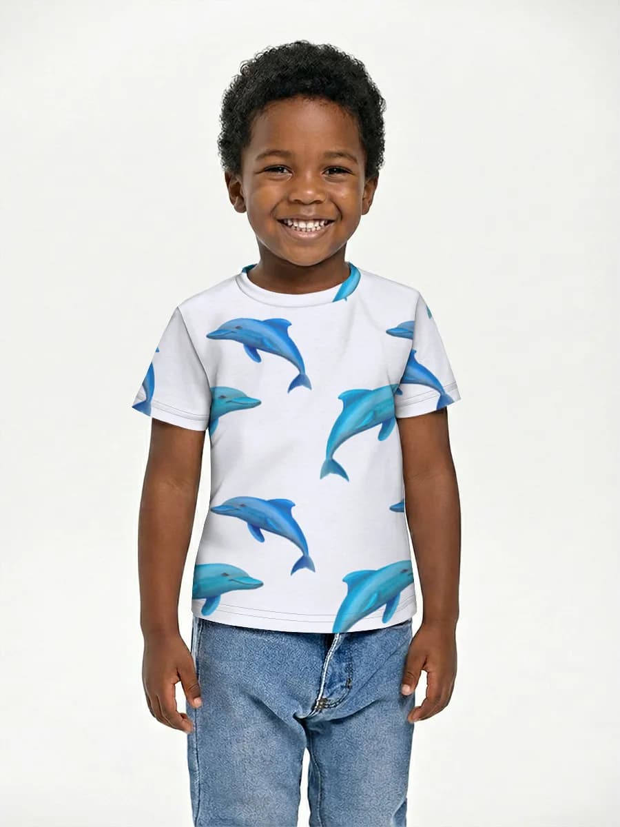 Children's cotton T-shirt (for boys. Copy)