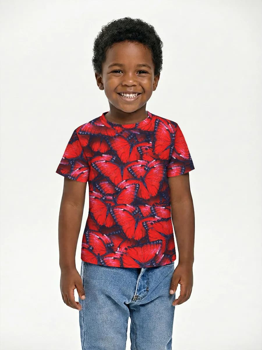 Children's cotton T-shirt (for boys. Copy)