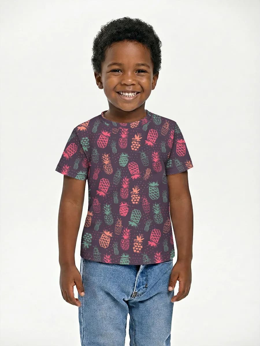 Children's cotton T-shirt (for boys. Copy)
