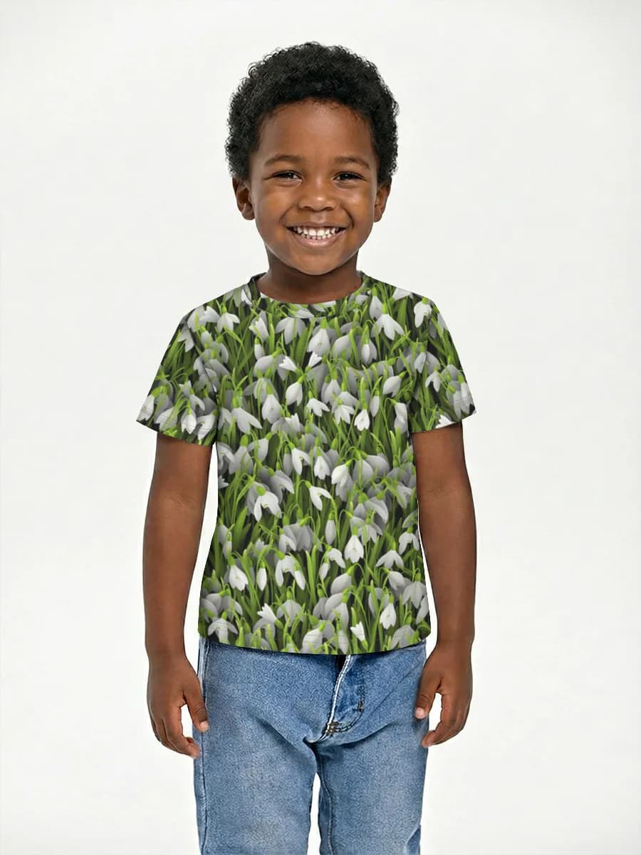 Children's cotton T-shirt (for boys. Copy)