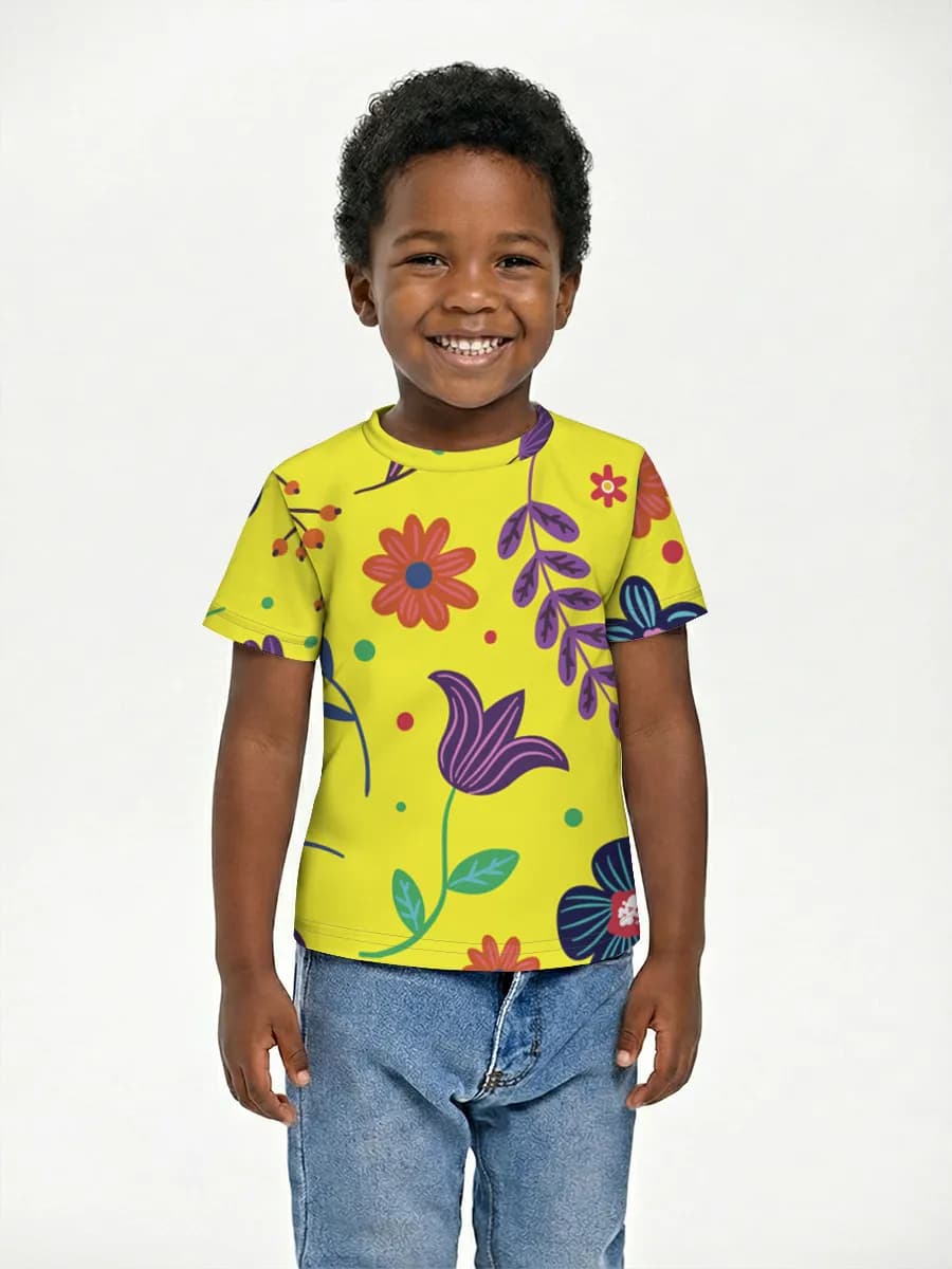 Children's cotton T-shirt (for boys. Copy)