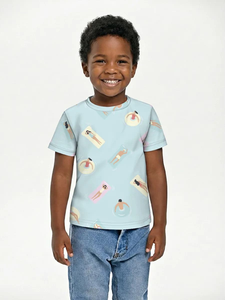 Children's cotton T-shirt (for boys. Copy)