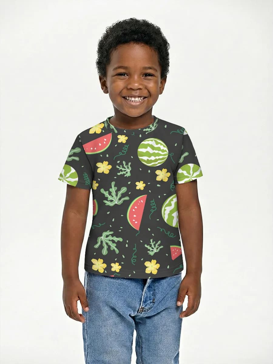 Children's cotton T-shirt (for boys. Copy)