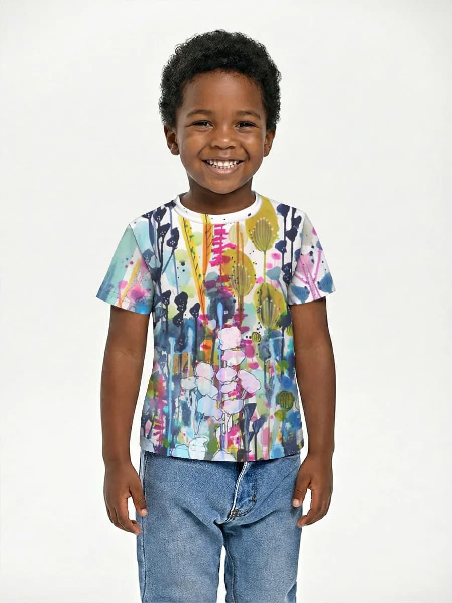 Children's cotton T-shirt (for boys. Copy)