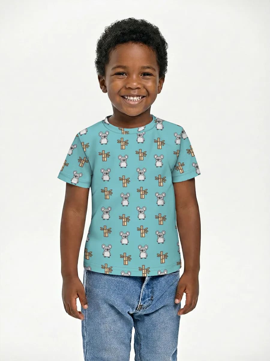Children's cotton T-shirt (for boys. Copy)