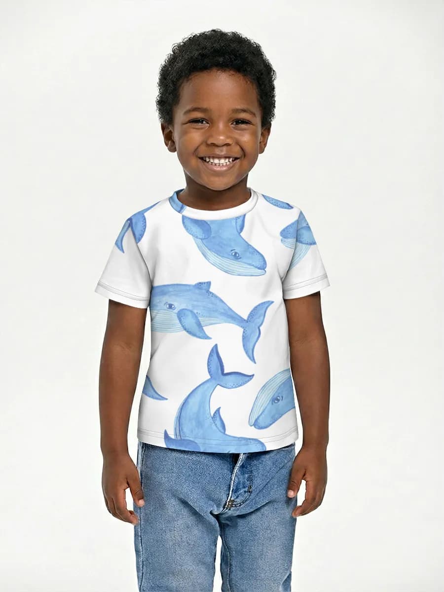 Children's cotton T-shirt (for boys. Copy)