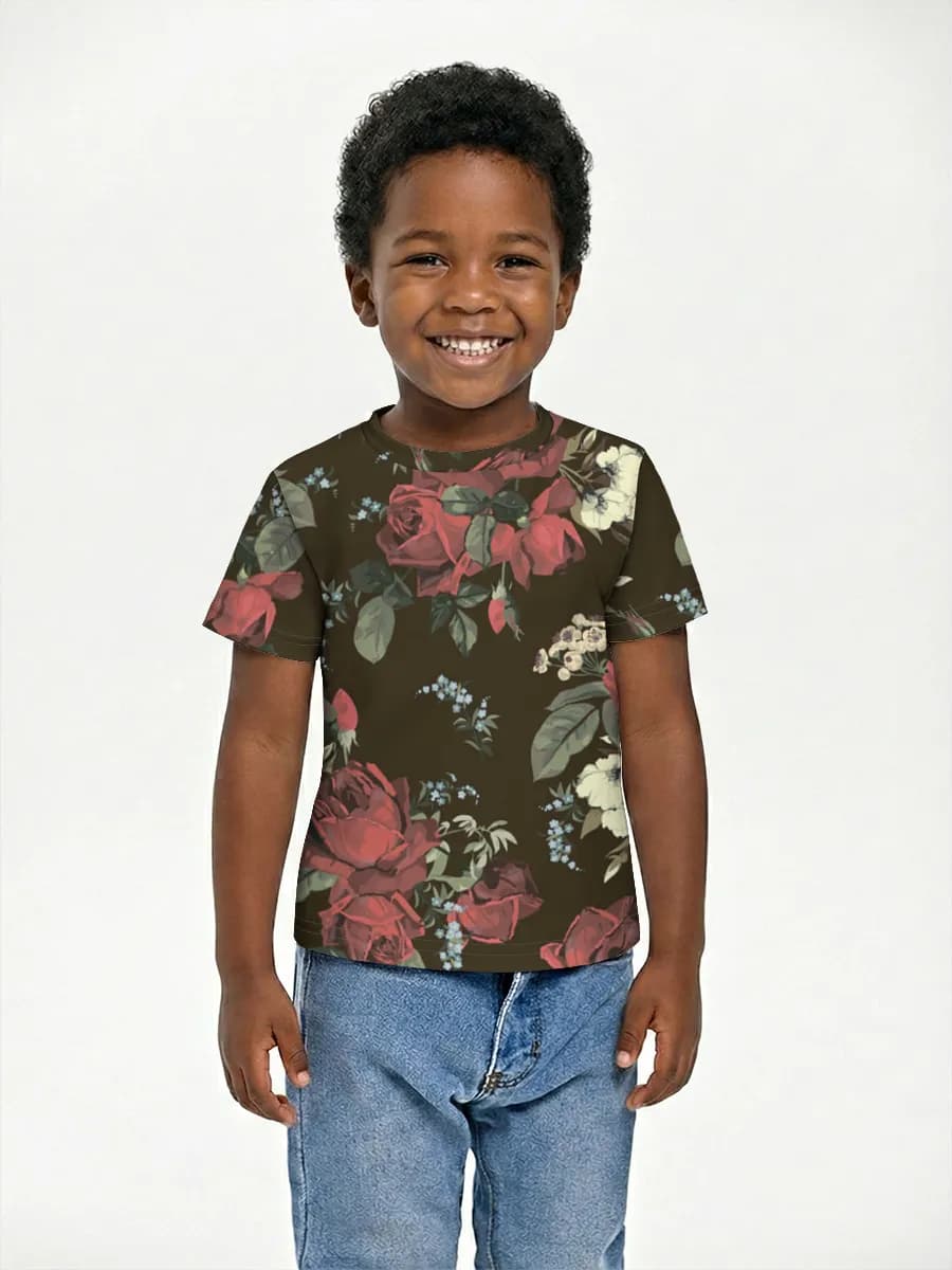 Children's cotton T-shirt (for boys. Copy)