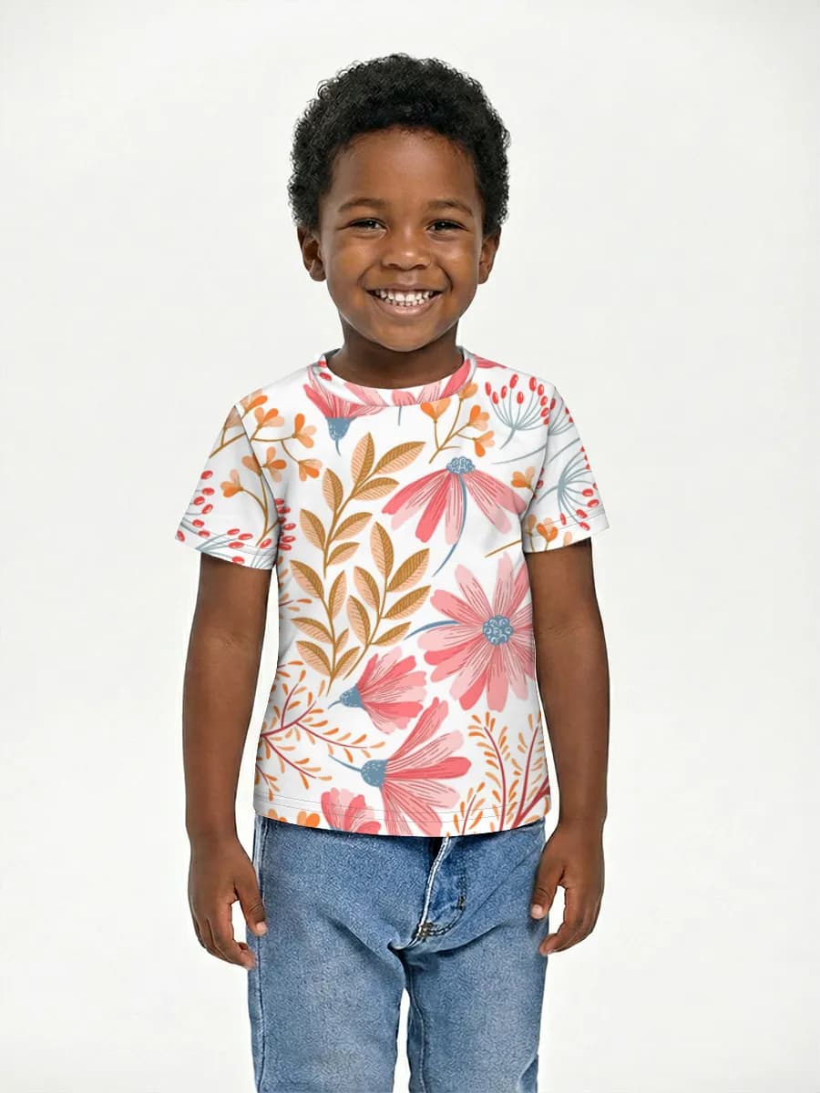 Children's cotton T-shirt (for boys. Copy)