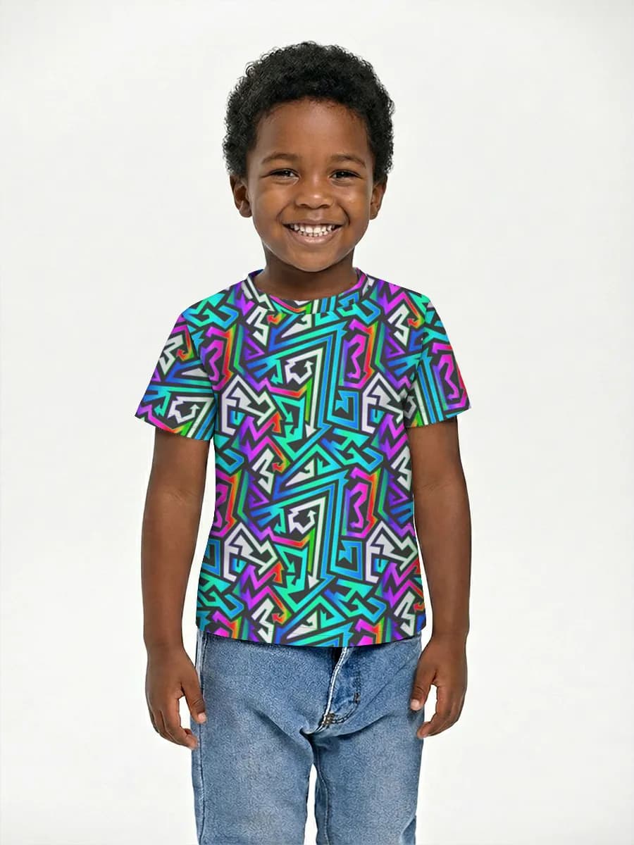 Children's cotton T-shirt (for boys. Copy)