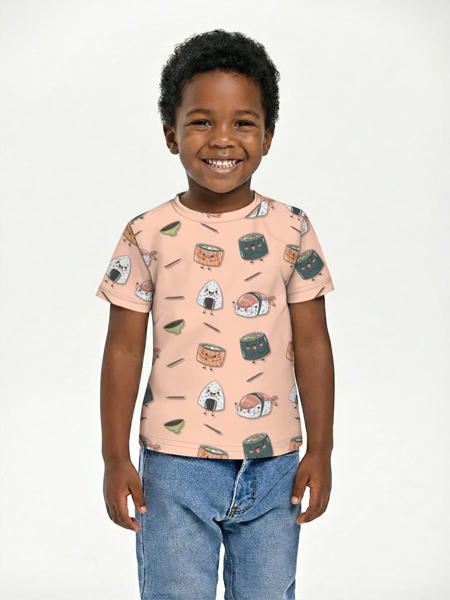 Children's cotton T-shirt (for boys. Copy)