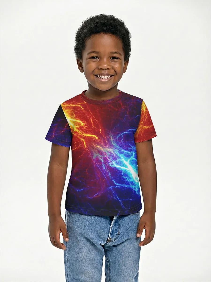 Children's cotton T-shirt (for boys. Copy)