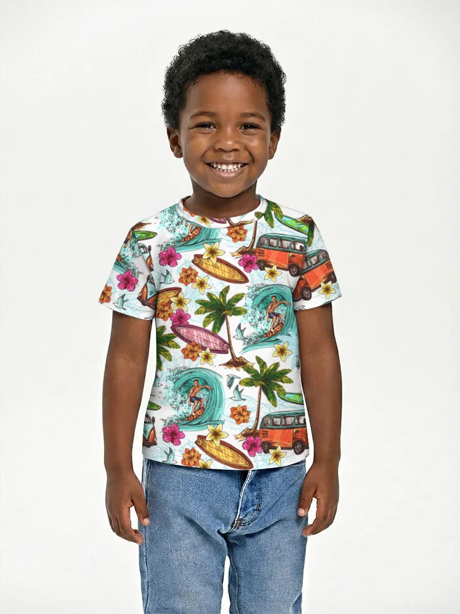 Children's cotton T-shirt (for boys. Copy)