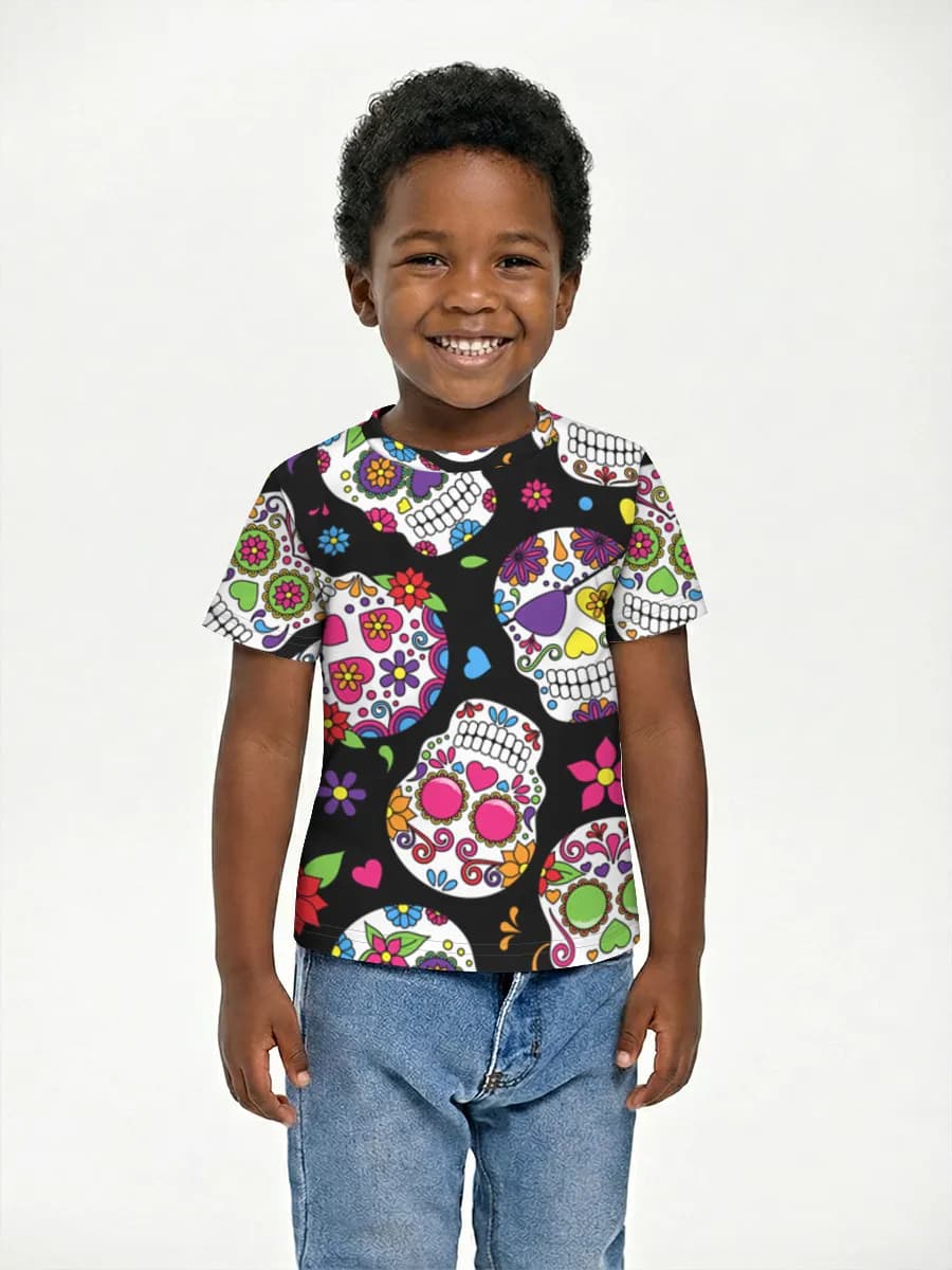 Children's cotton T-shirt (for boys. Copy)