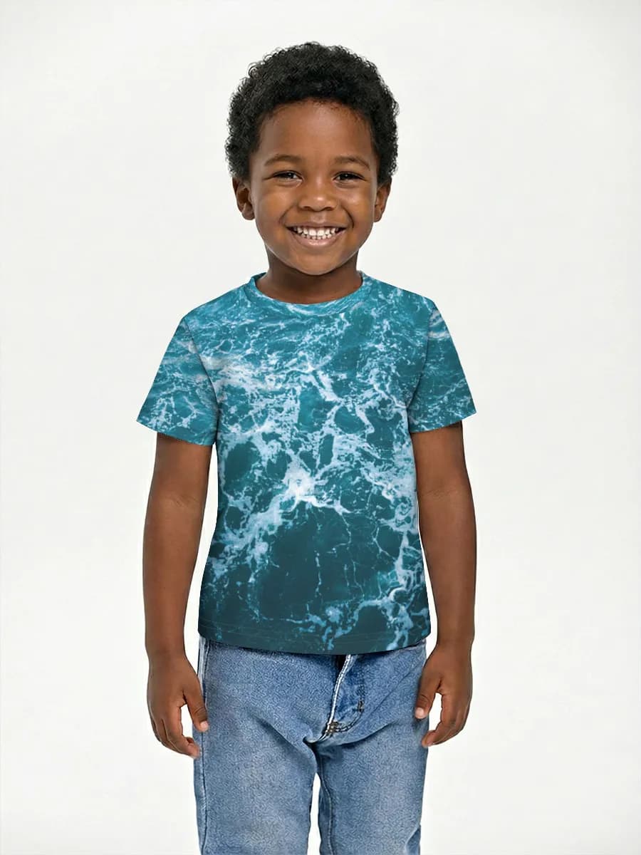 Children's cotton T-shirt (for boys. Copy)