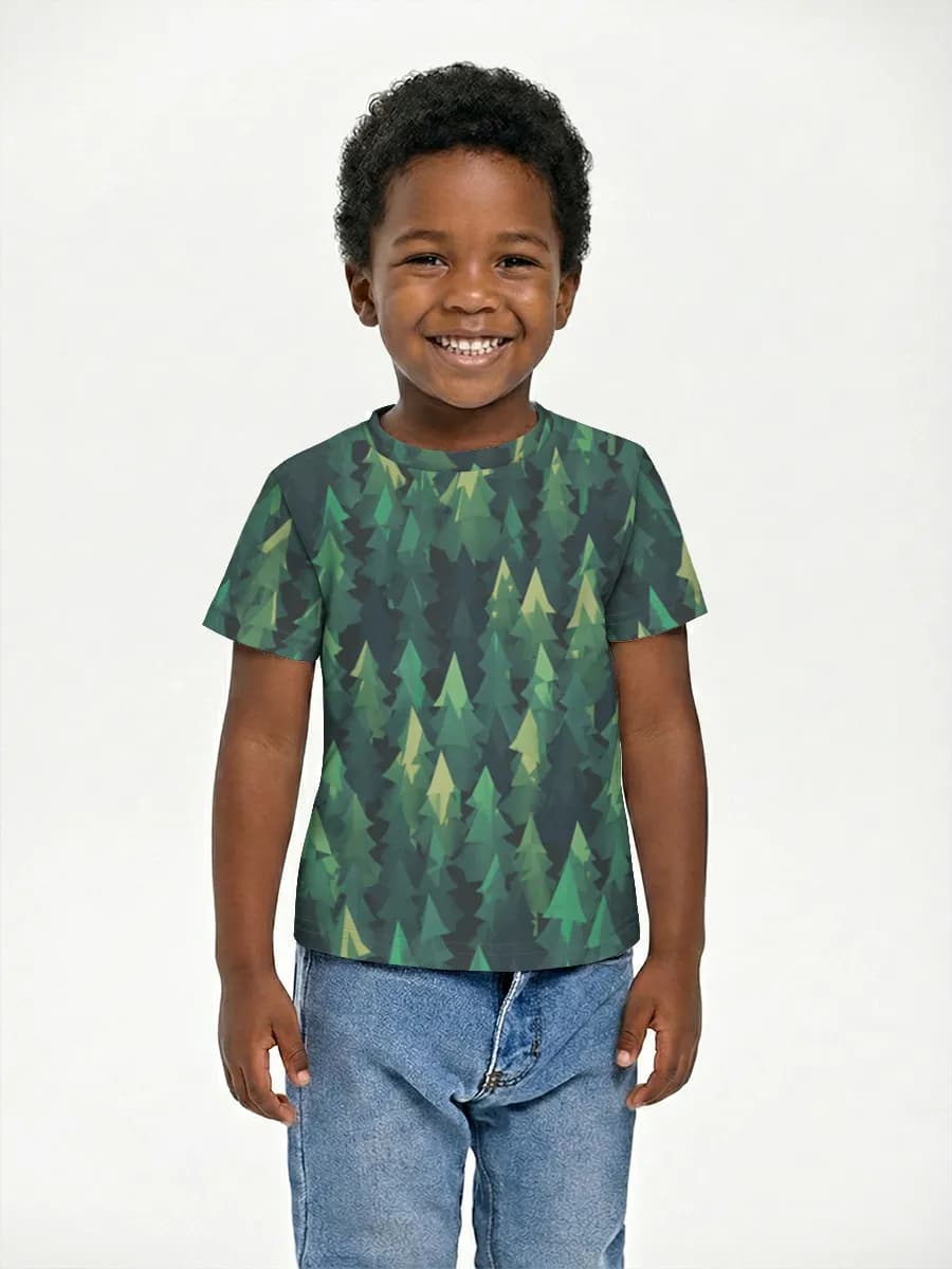 Children's cotton T-shirt (for boys. Copy)