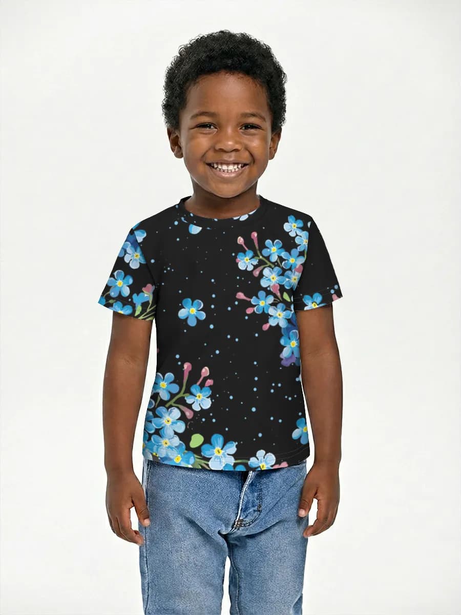 Children's cotton T-shirt (for boys. Copy)