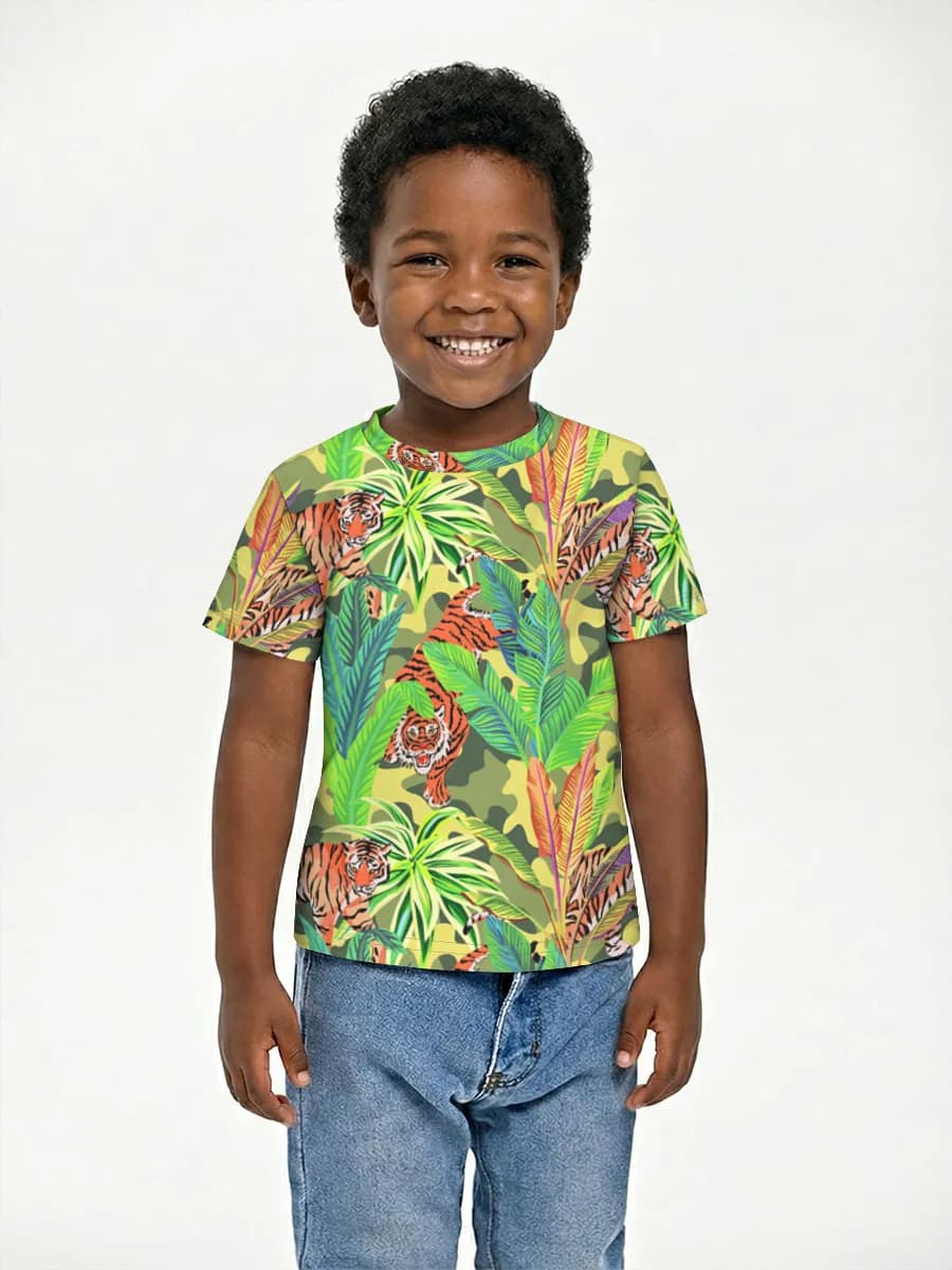 Children's cotton T-shirt (for boys. Copy)