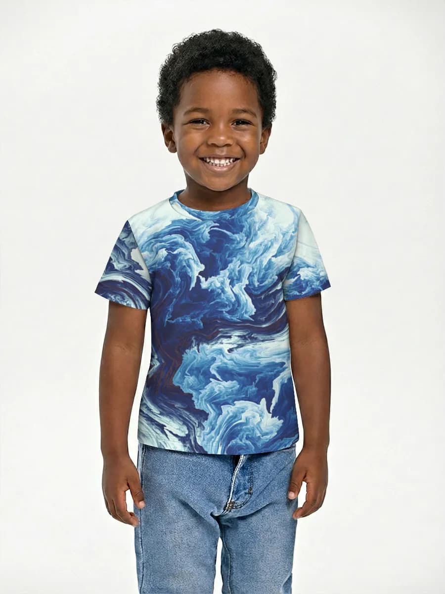Children's cotton T-shirt (for boys. Copy)