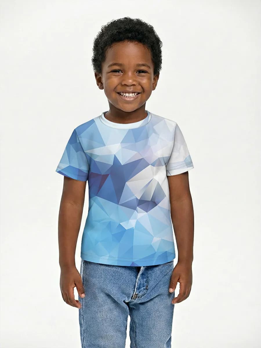 Children's cotton T-shirt (for boys. Copy)