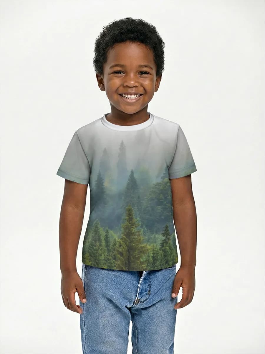 Children's cotton T-shirt (for boys. Copy)