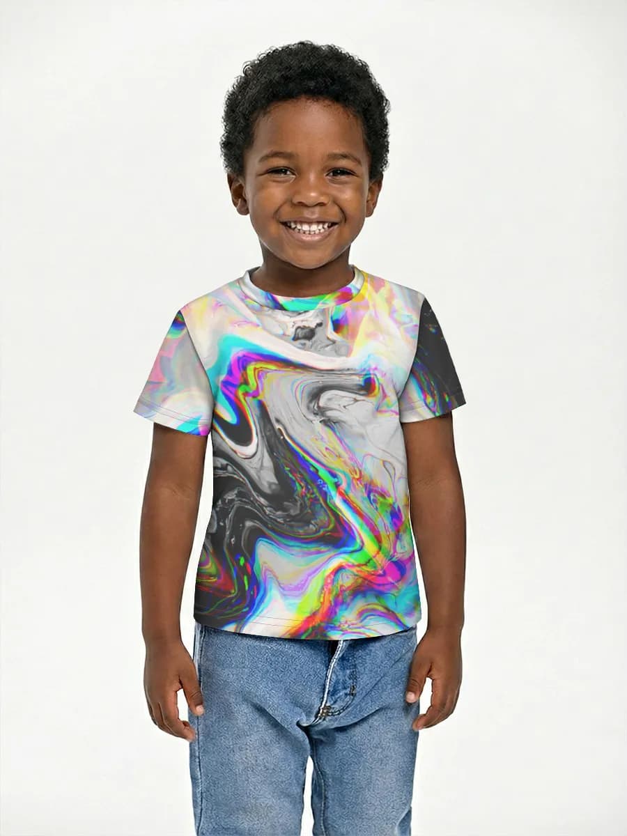Children's cotton T-shirt (for boys. Copy)